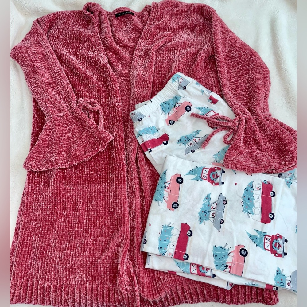 Sweater Robe Cozy soft fuzzy one size